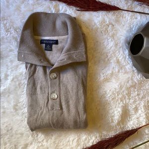 BANANA REPUBLIC MEN’S COTTON CASHMERE SWEATER